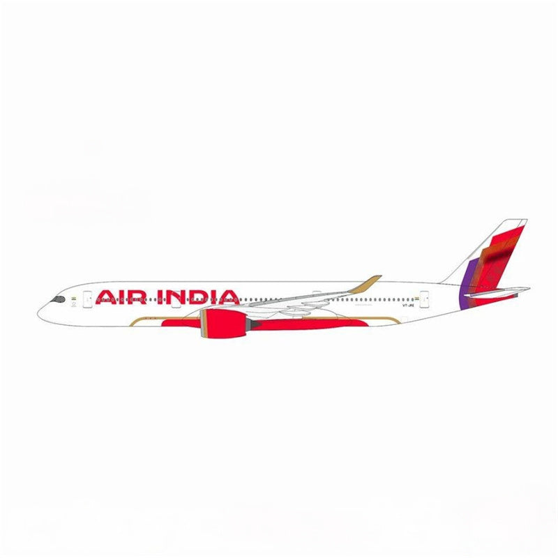 NG Models Air India for Airbus A350-900 VT-JRE 1:400 Airplane Pre-built Airliner Model Display