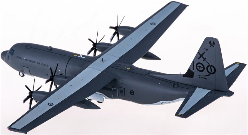 Geminijets RAAF Lockheed C-130J Super Hercules A97-442 1:200 Diecast Model view 4