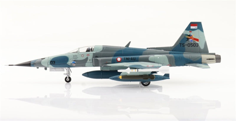 Hobby Master F-5E Tiger II Indonesian Air Force TS-0503 TNI-AU Wing 300 1985 1:72 Airplane Pre-built Model