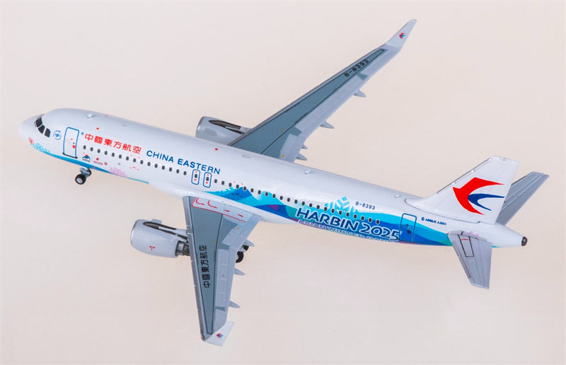 NG Models China Eastern Airlines Airbus A320-200 B-8393 1:400 Diecast Model view 4