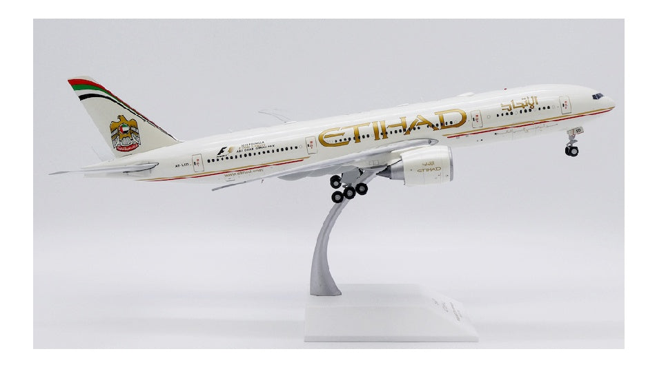 JC Wings 1:200 Etihad Airways Boeing 777-200LR A6-LRD DIECAST Model