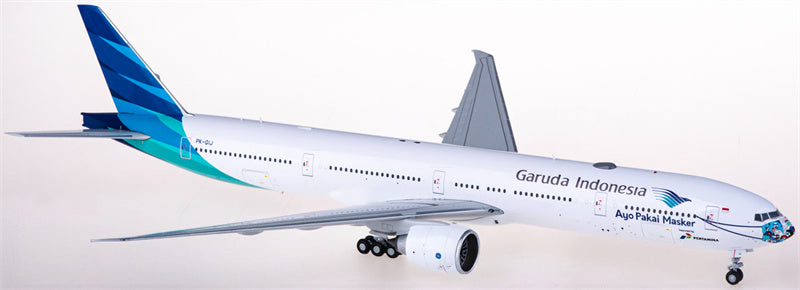 JC Wings Garuda Indonesia Boeing 777-300ER PK-GIJ 1:200 Diecast Model view 4