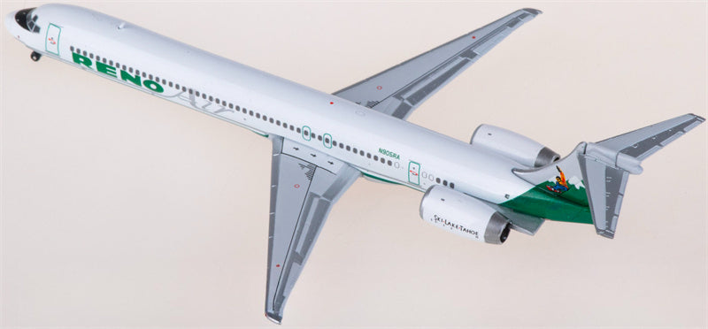 Geminijets Reno Air for McDonnell Douglas MD-90 N905RA 1:400 Airplane Pre-built Airliner Model Display