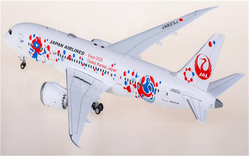 SQ Wings Japan Airlines for Boeing 787-8 JA823J 1:200 Airplane Pre-built Airliner Model Display