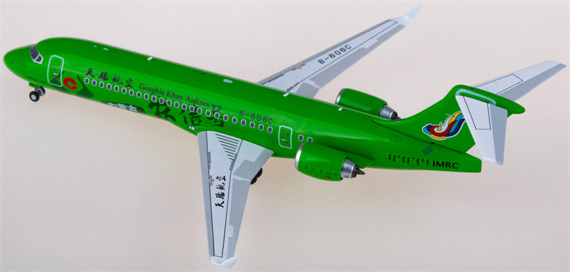 NG Models Genghis Khan Airlines for COMAC ARJ21-700 B-606C 1:200 Airplane Pre-built Airliner Model Display