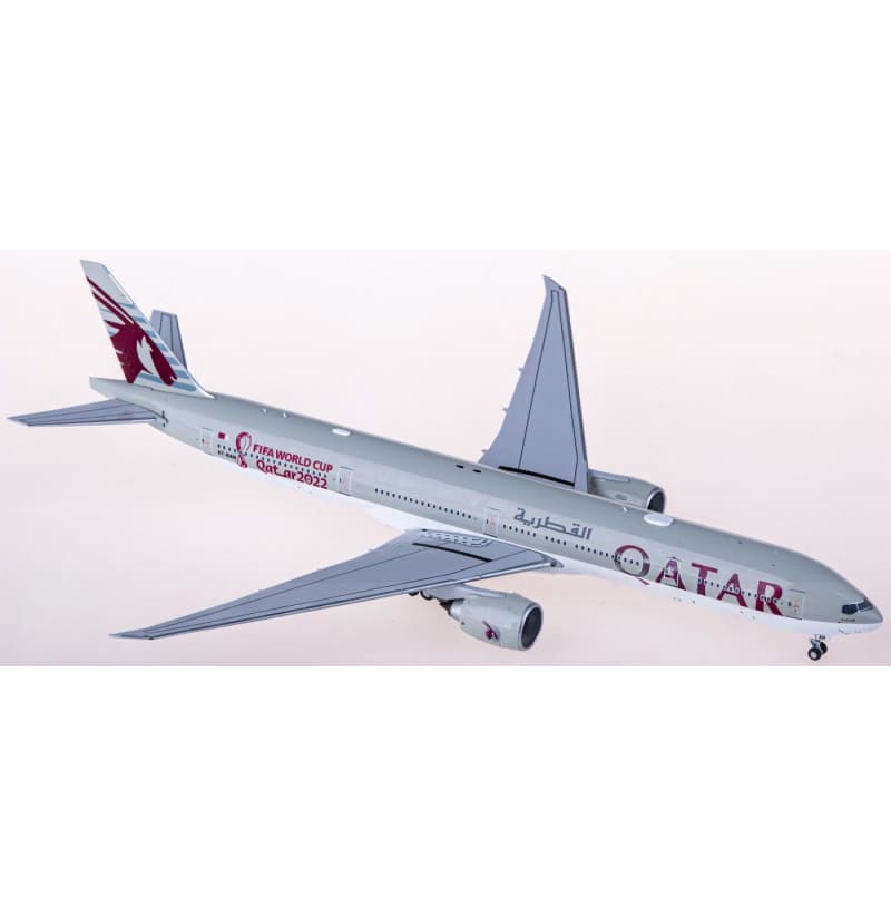NG Models Qatar Boeing 777-300ER A7-BAN 1:400 Aircraft Pre-built Airliner Model Display