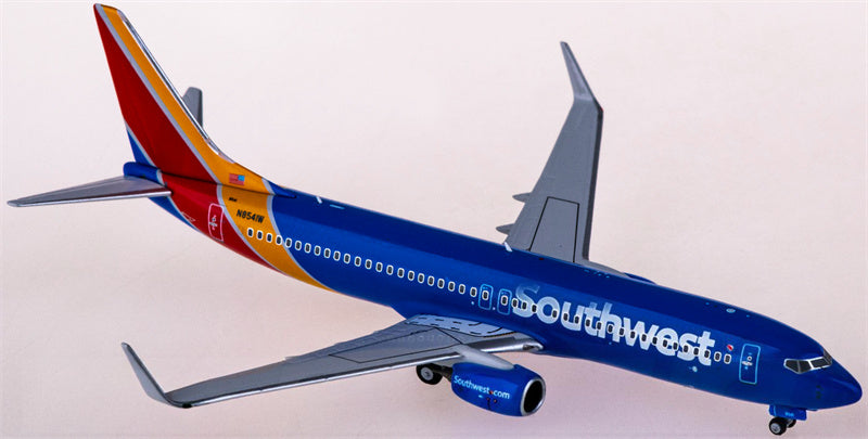 NG Models Southwest Airlines for Boeing 737-800 N8541W 1:400 Airplane Pre-built Airliner Model Display