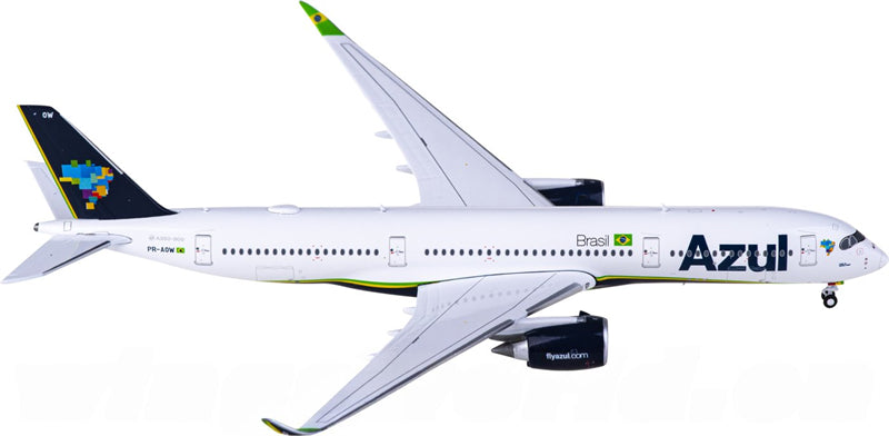 JC Wings Azul for Airbus A350-900XWB PR-AOW 1:400 Airplane Pre-built Airliner Model Display