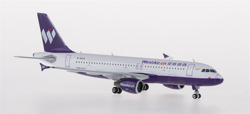 Phoenix WestAir Airbus A320 B-8102 1:400 Diecast Model view 4