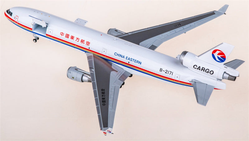 HX Models 1:400 China Eastern Cargo Airlines McDonnell Douglas MD-11F B-2171 Interactive Series Model