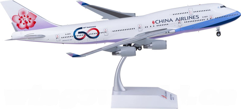 JC Wings China Airlines Boeing 747-400 B-18210 1:200 Diecast Model view 2