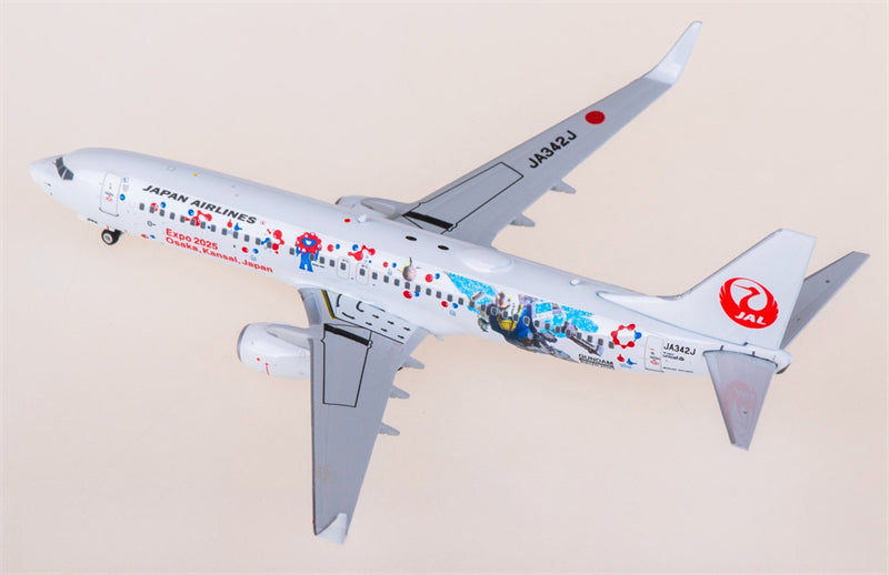 Phoenix 1:400 Japan Airlines Boeing 737-800 JA342J Model