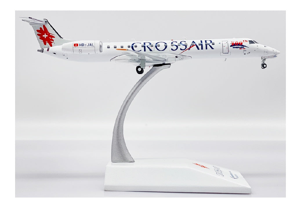 JC Wings 1:200 Crossair Embraer ERJ-145 HB-JAL DIECAST Model