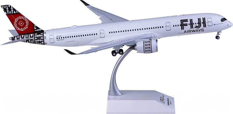 JC Wings Fiji Airways for Airbus A350-900XWB DQ-FAJ Flaps Down 1:200 Airplane Pre-built Airliner Model Display