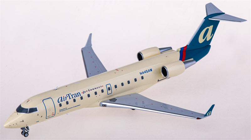 NG Models AirTran for Bombardier CRJ200LR N445AW 1:200 Airplane Pre-built Airliner Model Display