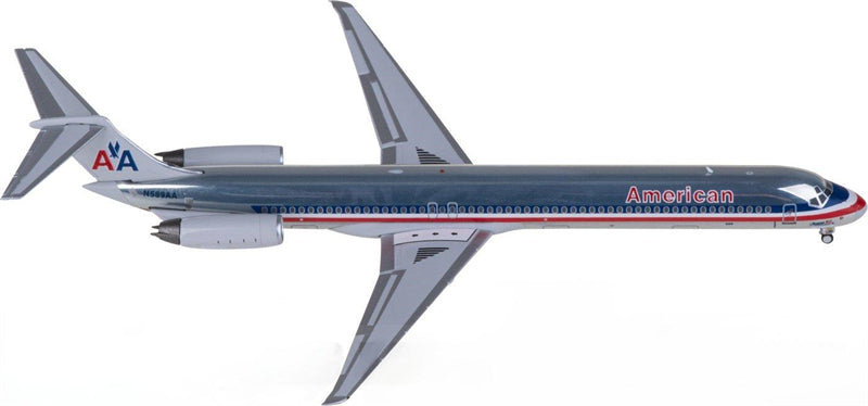 NG Models American Airlines McDonnell Douglas MD-83 N589AA 1:400 Diecast Model view 2