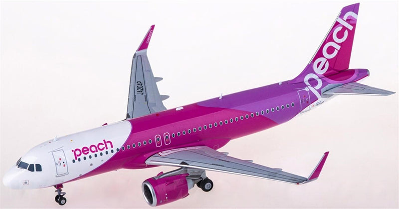 JC Wings Peach Aviation Airbus A320neo JA204P 1:200 Diecast Model view 2