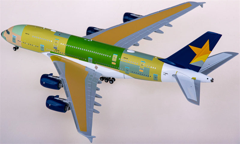 JC Wings Skymark Airlines for Airbus A380 F-WWSL 1:400 Airplane Pre-built Airliner Model Display