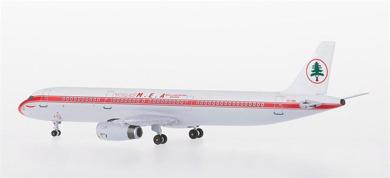 AeroClassics Middle East Airlines Airbus A321 OD-RMI 1:400 Model view 4