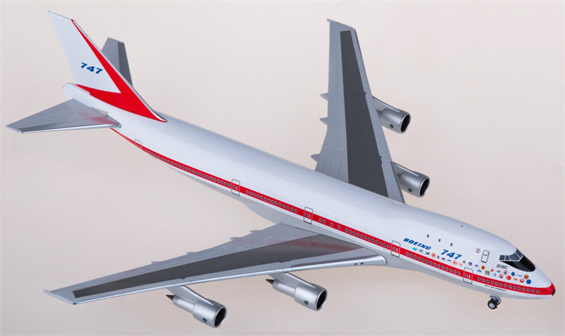 NG Models Boeing 747-100 N7470 1:400 Airplane Pre-built Airliner Model Display