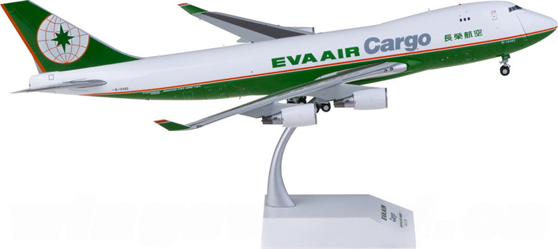 JC Wings EVA Air Cargo Boeing 747-400F B-16482 1:200 Diecast Model view 2