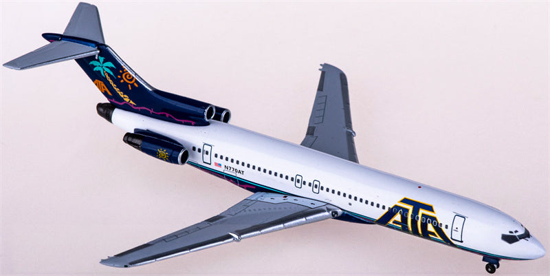 AeroClassics ATA Airlines for Boeing 727-200 N770AT 1:400 Airplane Pre-built Airliner Model Display