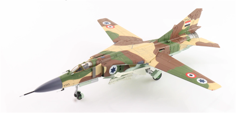 HOBBY MASTER MIG-23ML Flogger 2786 Israeli Air Force 1990s "defection plane of Maj. Adul Bassem of Syria AF" 1:72 Aircraft Pre-built Model