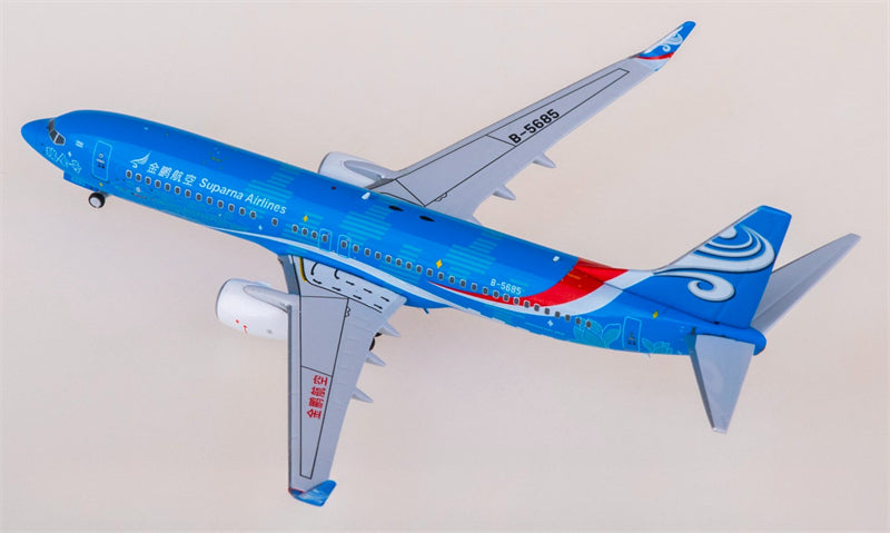 AeroPolaris Suparna Airlines Boeing 737-800 B-5685 1:400 Diecast Model view 4