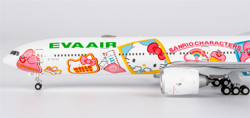NG Models 1:400 EVA Air Boeing 777-300ER B-16722 Model