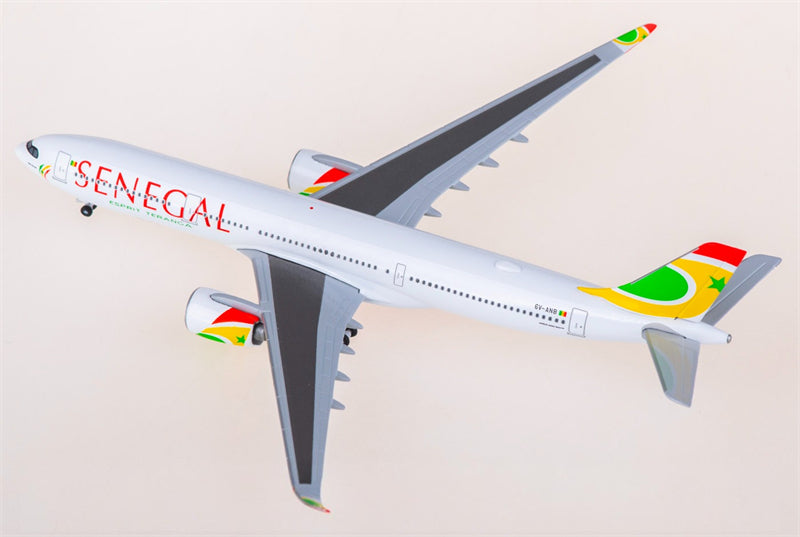 Herpa Air Senegal for Airbus A330-900neo 6V-ANB 1:500 Airplane Pre-built Airliner Model Display