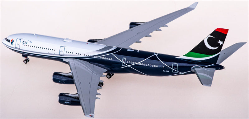 Phoenix Libya Government for Airbus A340-200 5A-ONE 1:400 Airplane Pre-built Airliner Model Display