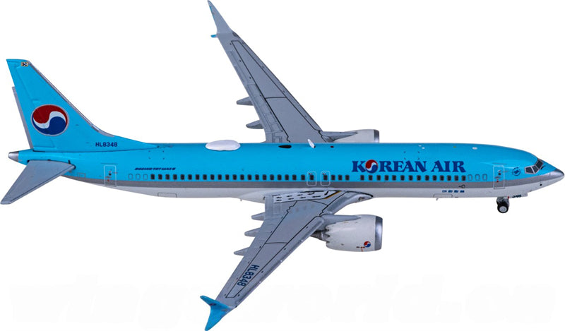 JC Wings Korean Air Boeing 737 MAX 8 HL8348 1:400 Diecast Model view 2