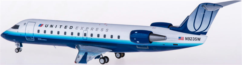 NG Models United Express Airlines for Bombardier CRJ200 N923SW 1:200 Airplane Pre-built Airliner Model Display