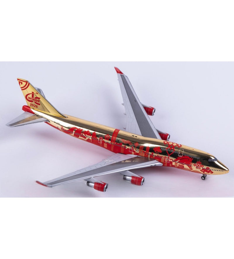 JC Wings 1:400 Boeing 747-400 B-JCW DIECAST Model