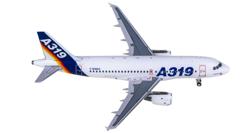 Kylin 1:400 Airbus A319 F-WWAS Diecast Model view 4