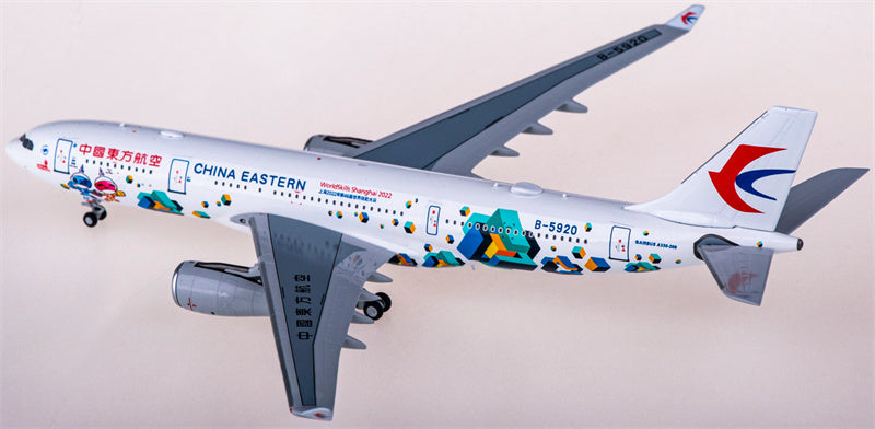 NG Models China Eastern Airbus A330-200 B-5920 1:400 Diecast Model view 4