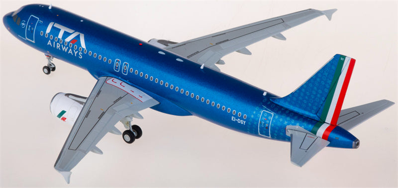 JC Wings ITA Airways for Airbus A320 EI-DSY 1:200 Airplane Pre-built Airliner Model Display