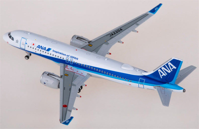 Phoenix ANA Airbus A320neo JA220A 1:400 Aircraft Pre-built Airliner Model Display