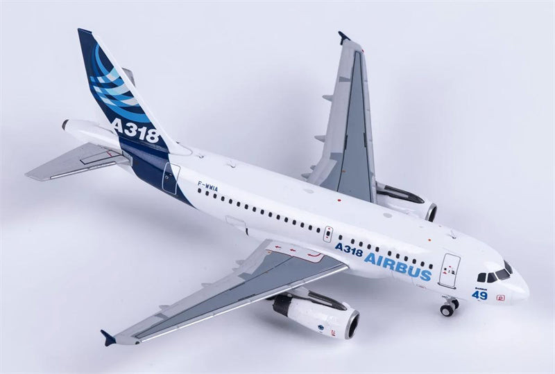 NG Models 1:400 Airbus A318-100 F-WWIA DIECAST Model