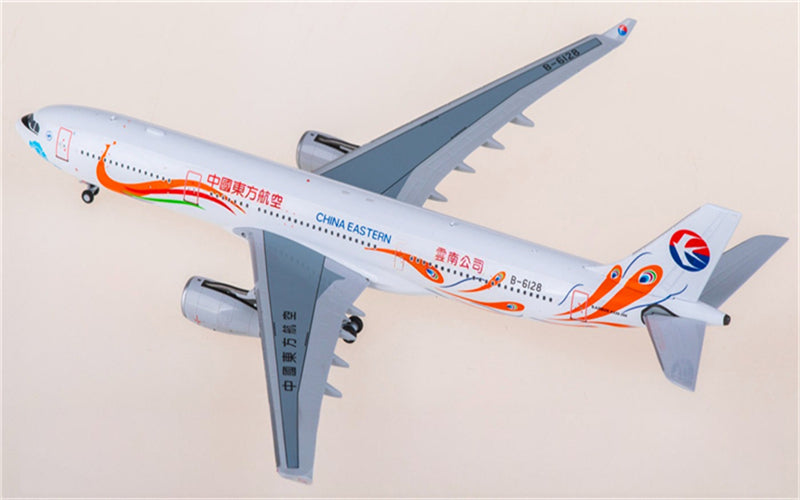 NG Models China Eastern Airlines for Airbus A330-300 B-6128 1:400 Airplane Pre-built Airliner Model Display