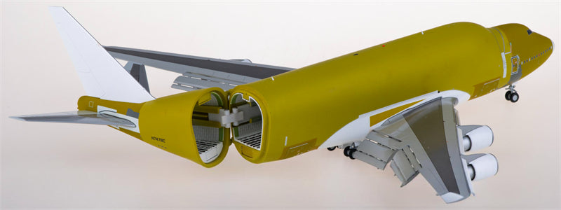 JC Wings for Boeing 747-400LCF N747BC Flaps Down 1:200 Airplane Pre-built Airliner Model Display