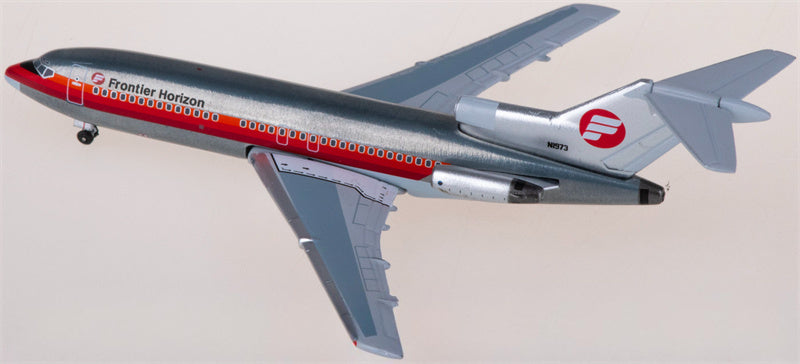 AeroClassics Frontier Airlines for Boeing 727-100 N1973 1:400 Aircraft Pre-built Airliner Model Display