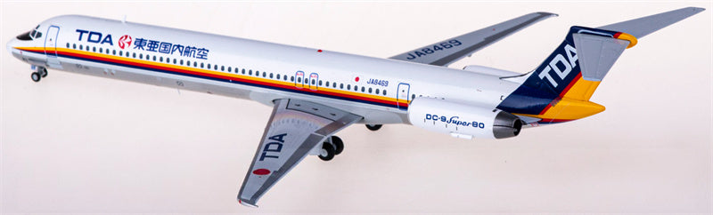 JC Wings Toa Domestic Airlines for McDonnell Douglas MD-81 JA8469 1:200 Airplane Pre-built Airliner Model Display