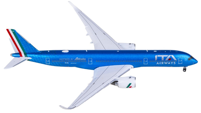 JC Wings ITA Airways for Airbus A350-900XWB EI-IFA flaps down 1:400 Aircraft Pre-built Airliner Model Display