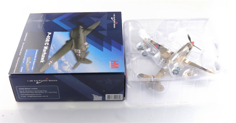 HOBBY MASTER Curtiss Tomahawk Mk. IIB Neville F. Duke GA-F 112 Sqn. RAF Egypt 1941 1:48 Aircraft Pre-built Model