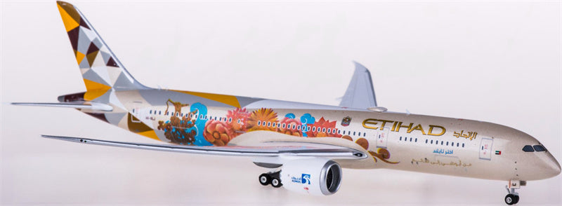 Phoenix Etihad Airways Boeing 787-9 A6-BLJ Choose Thailand 1:400 Diecast Model view 3