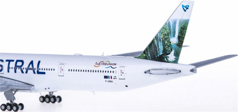 JC Wings Air Austral Boeing 777-300ER F-ONOU 1:400 Diecast Model view 5