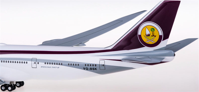 Hogan Qatar Amiri Flight Boeing 747-8 VQ-BSK 1:200 ABS Model view 5