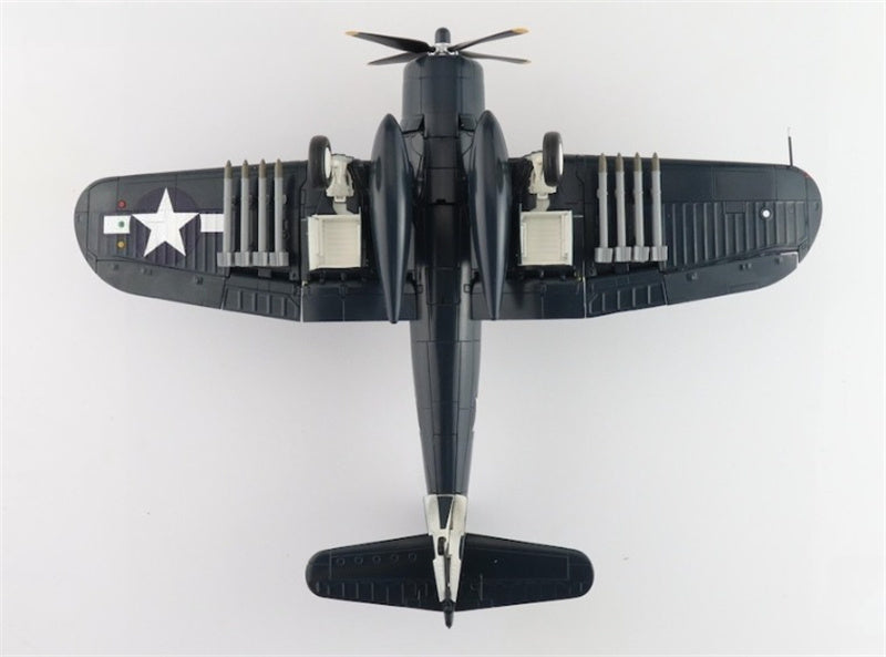 Hobby Master F4U-4 Corsair White 13 Capt. Kenneth Walsh (21 kills) VMF-222 Okinawa 1945 1:48 Airplane Pre-built Model