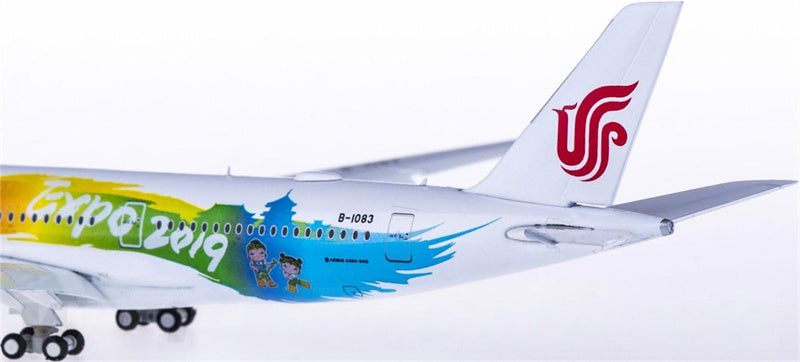 JC Wings Air China Airbus A350-900 B-1083 Flaps Down 1:400 Diecast Model view 5